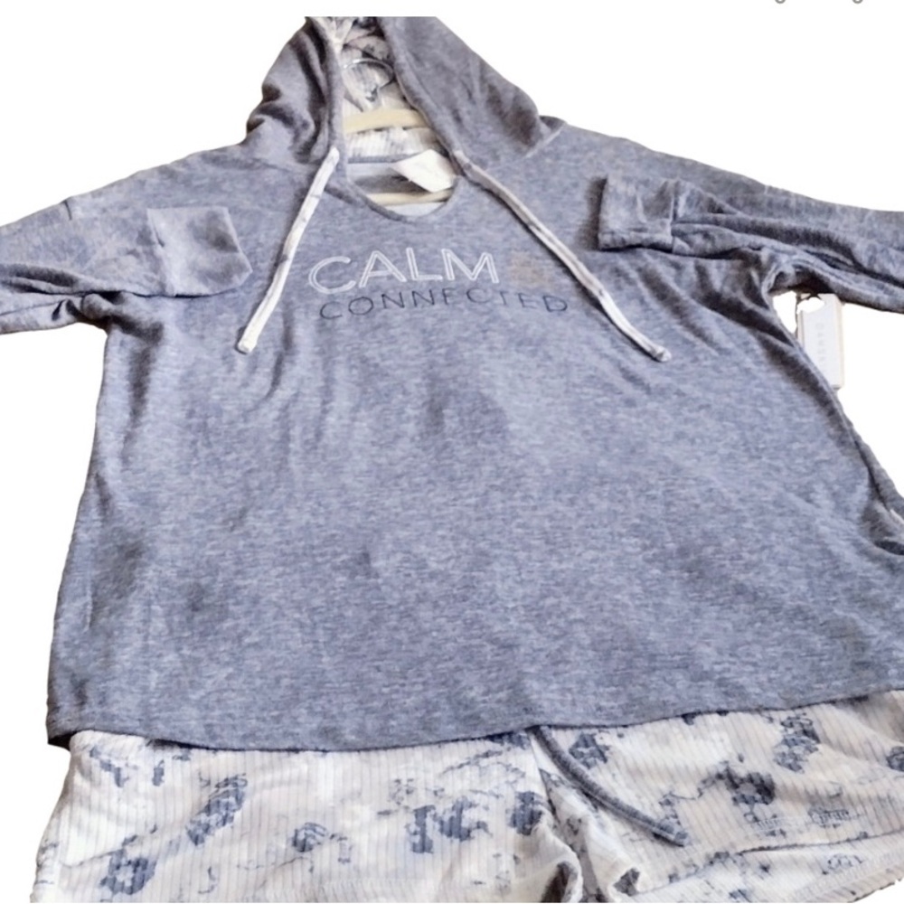 Danskin Pajama Set with Shorts Large